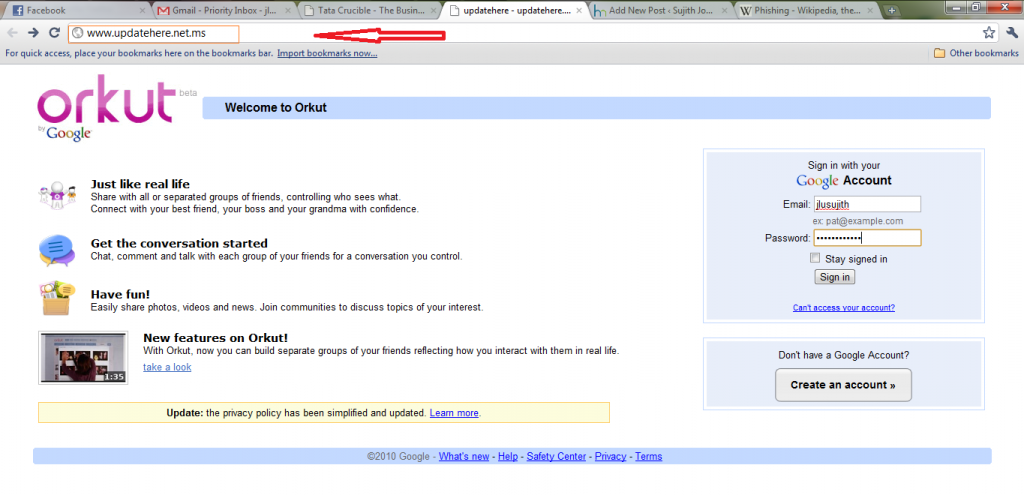 Phishing Site